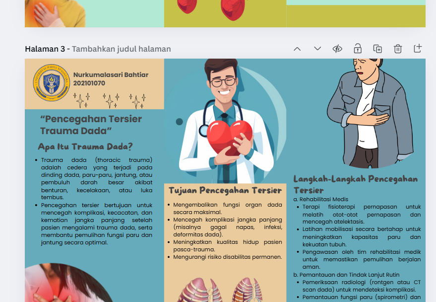 Contoh Poster Canva
